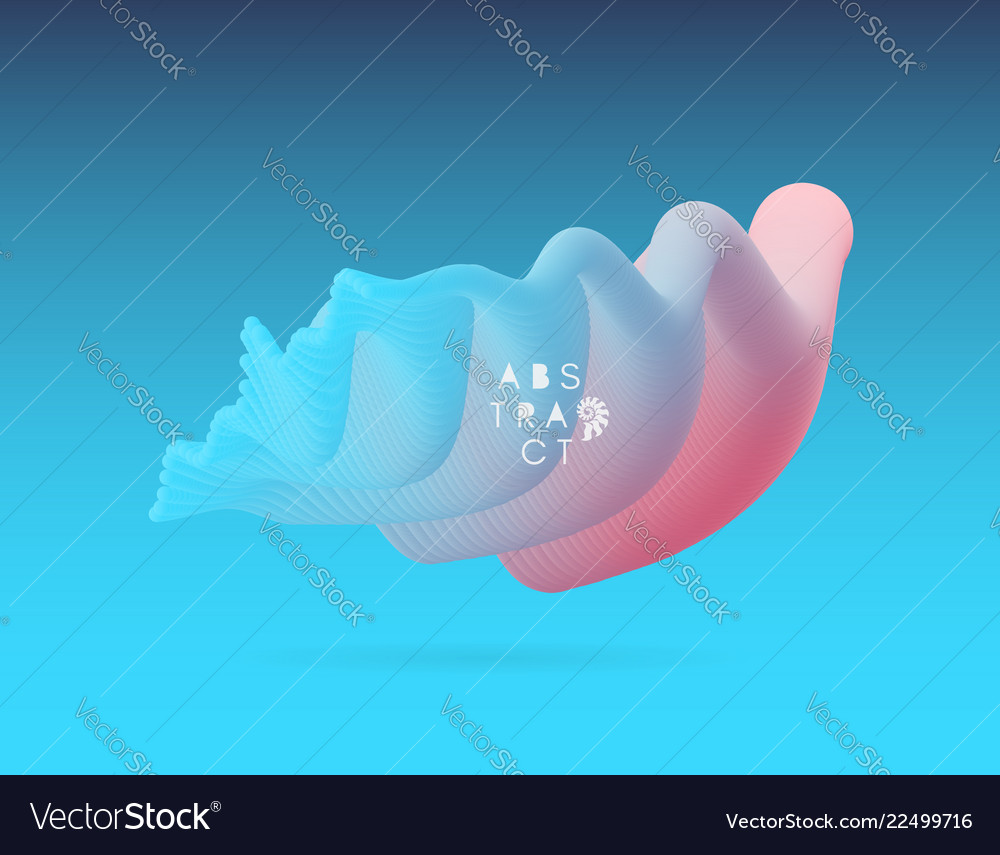 Dynamic Wavy Abstract Background