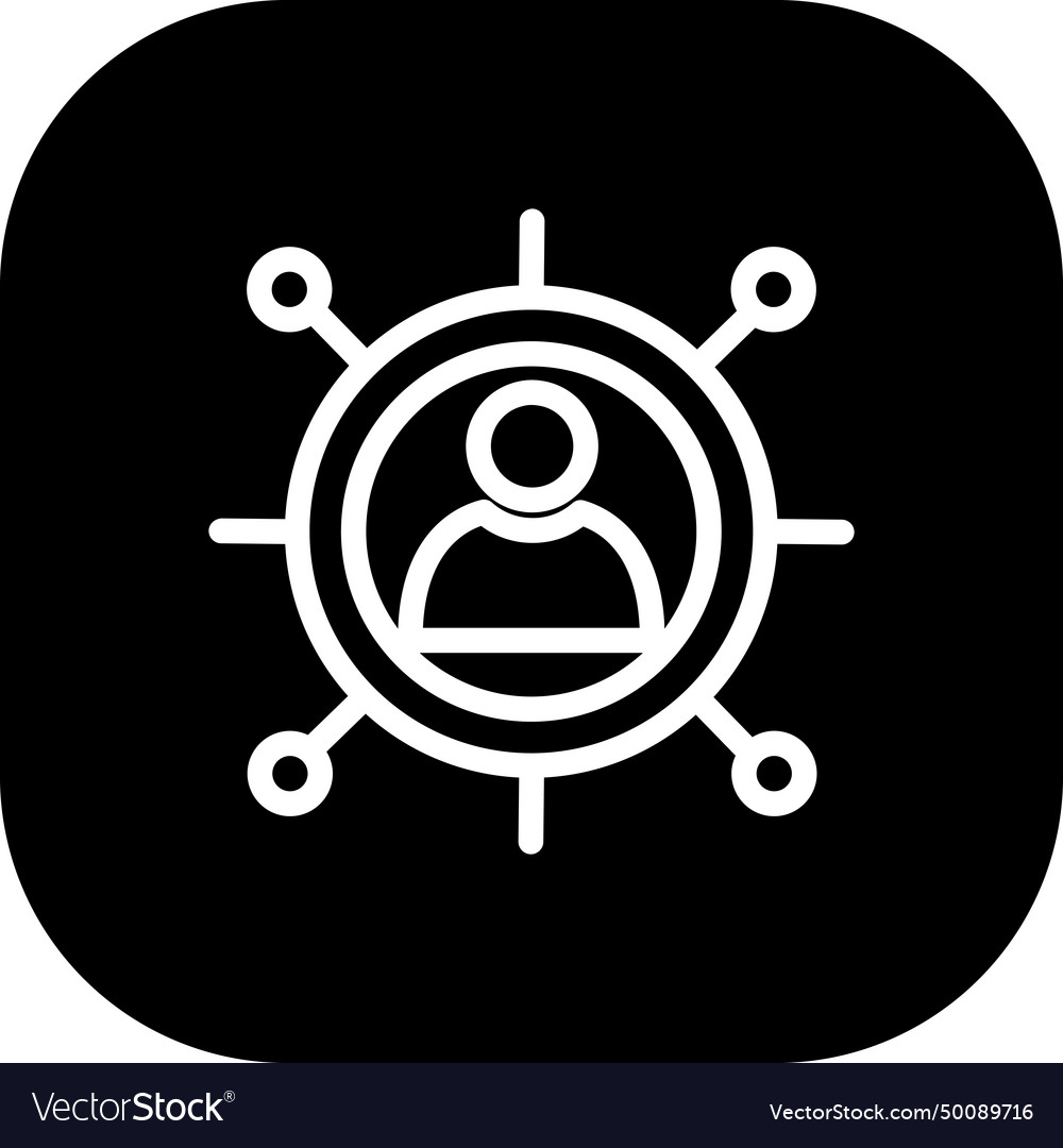 Iteration project development icon with black