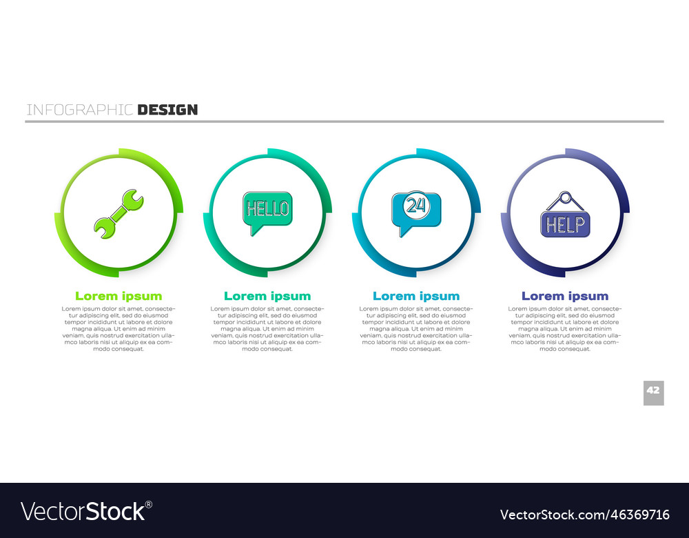 Set wrench spanner hello in different languages vector image Set wrench spanner hello in different languages