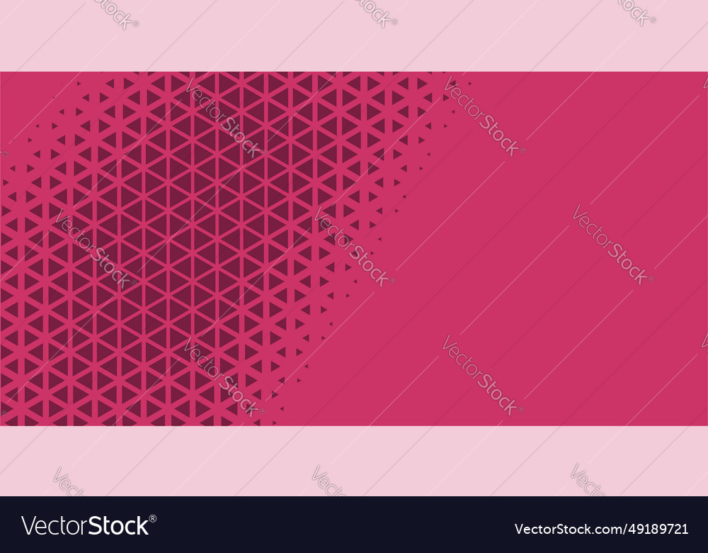 Abstract triangle shape banner background