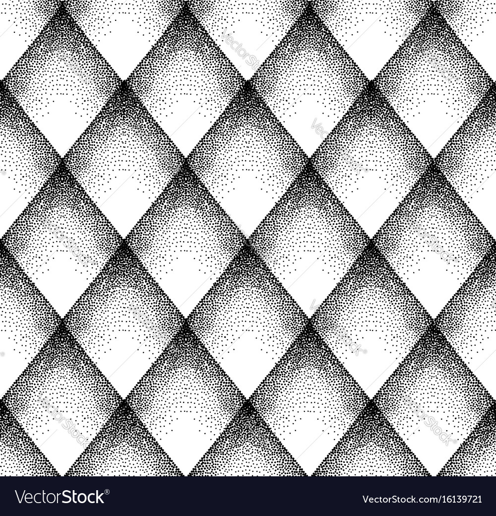 Diagonal Dot Geometric Pattern