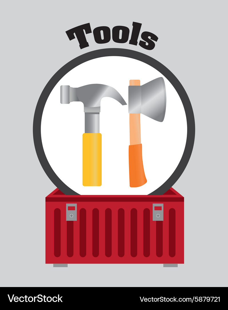 Tools design Royalty Free Vector Image - VectorStock
