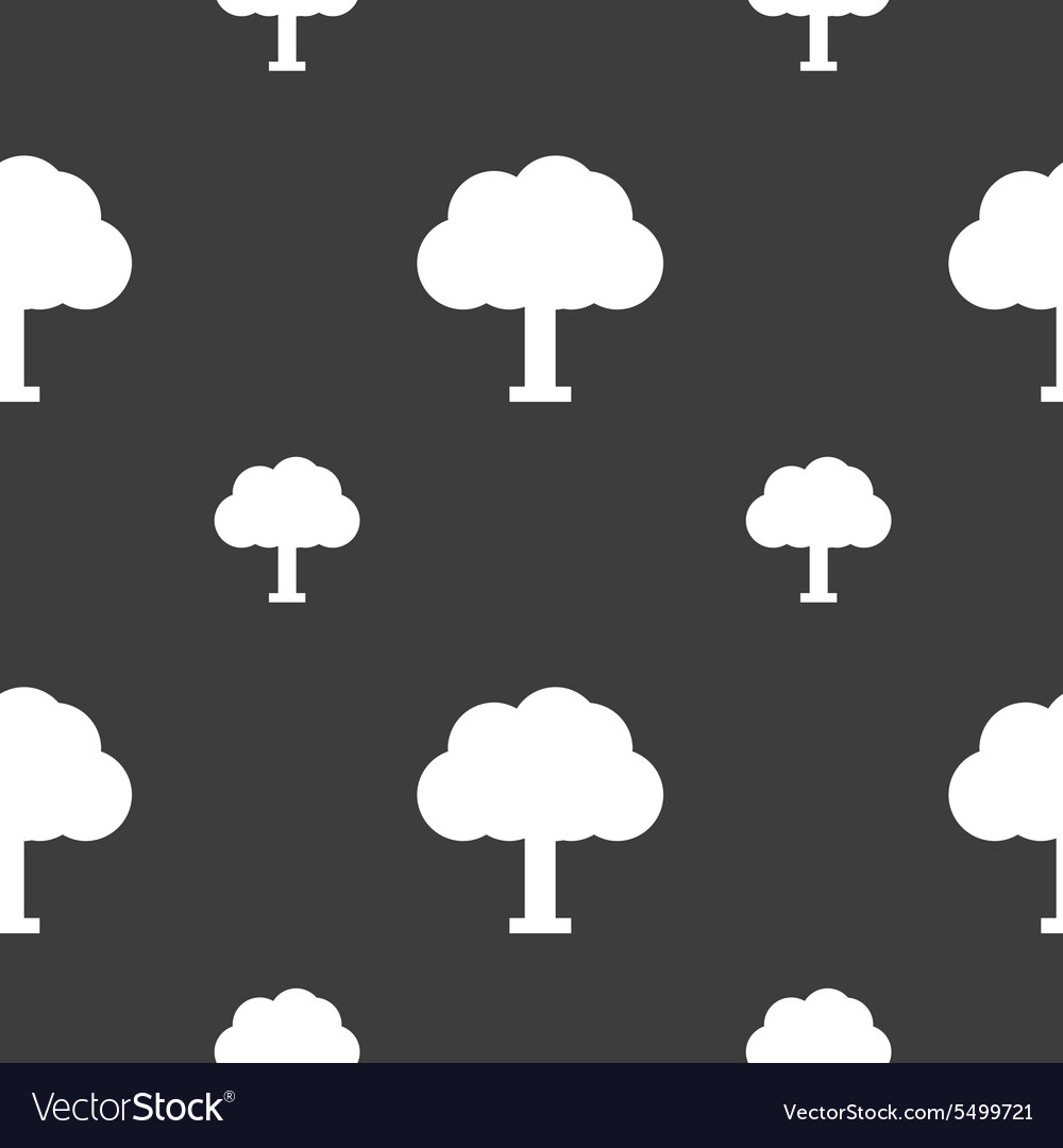 Tree Forest Seamless Pattern