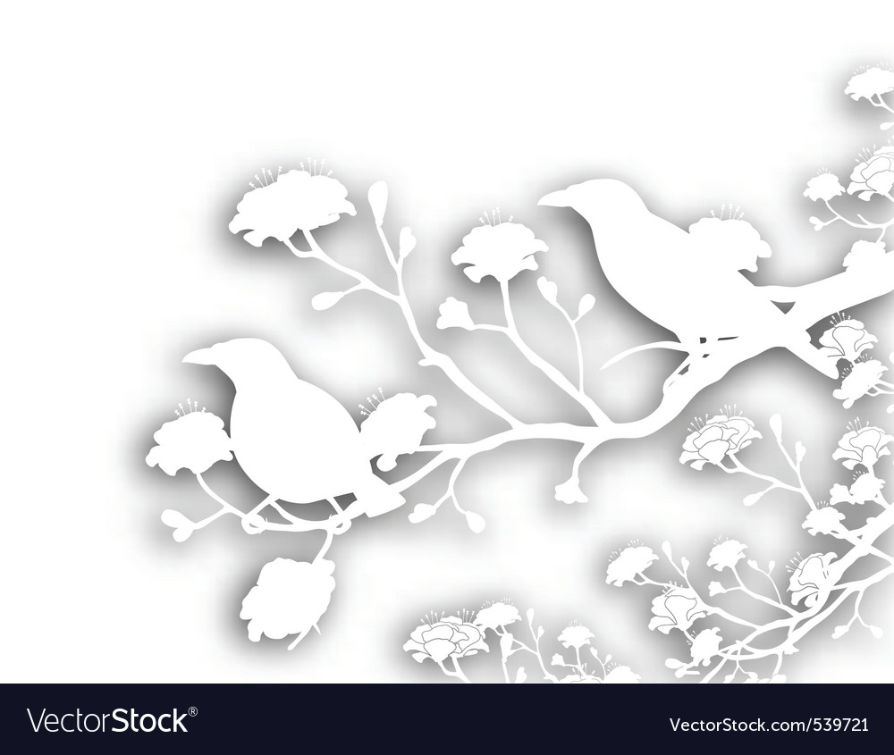 Wild birds cutout