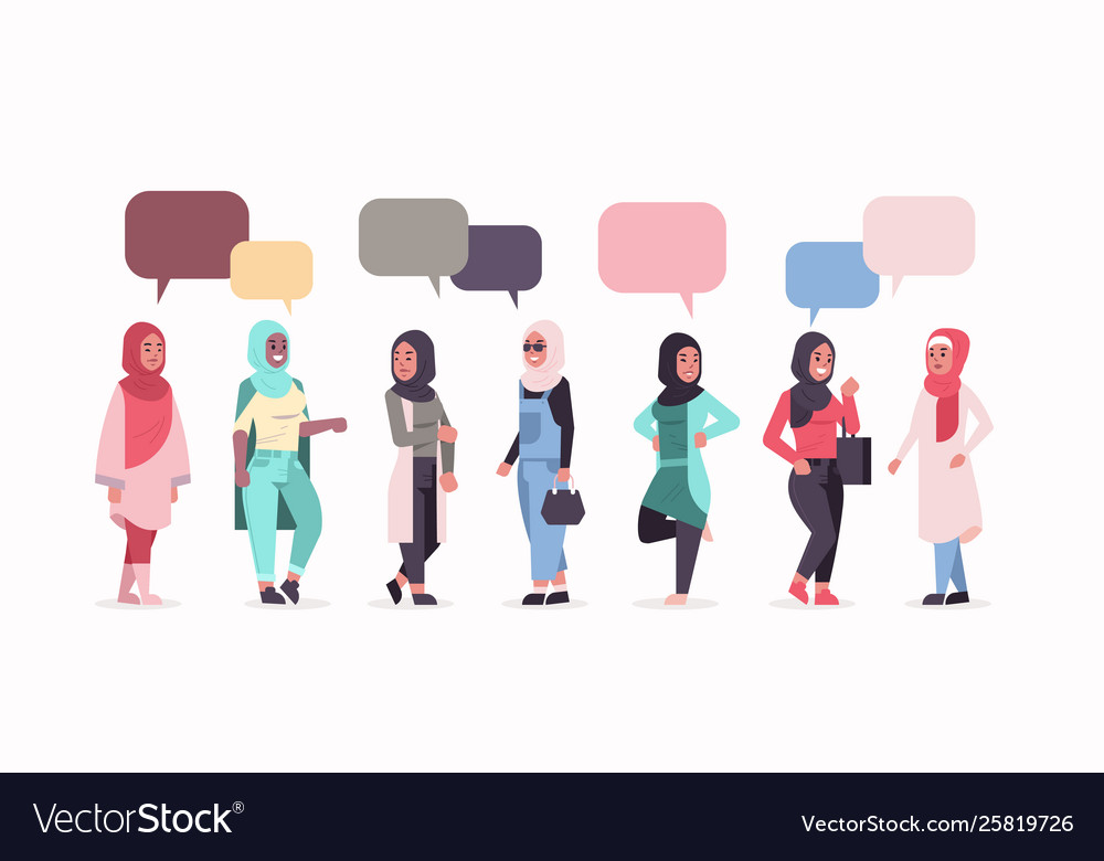 Arab Women in Hijab Chat