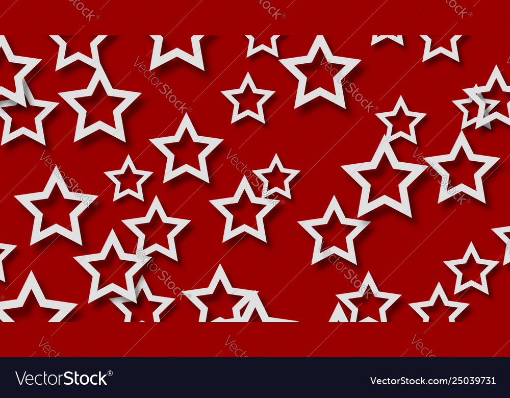 Abstract background stars with shadows