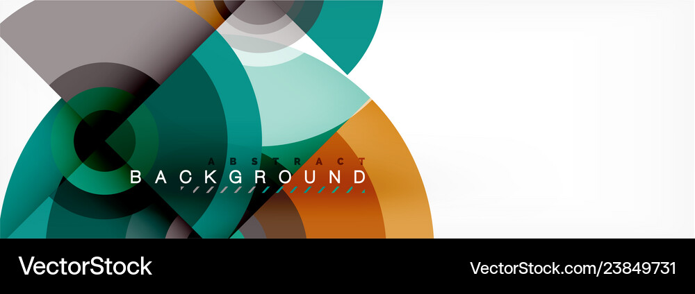 Circle composition geometric minimal Royalty Free Vector