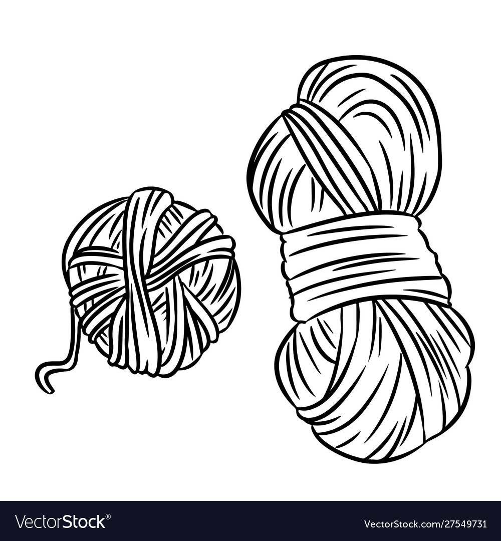 Süßes Garn Doodle - Craft Logo