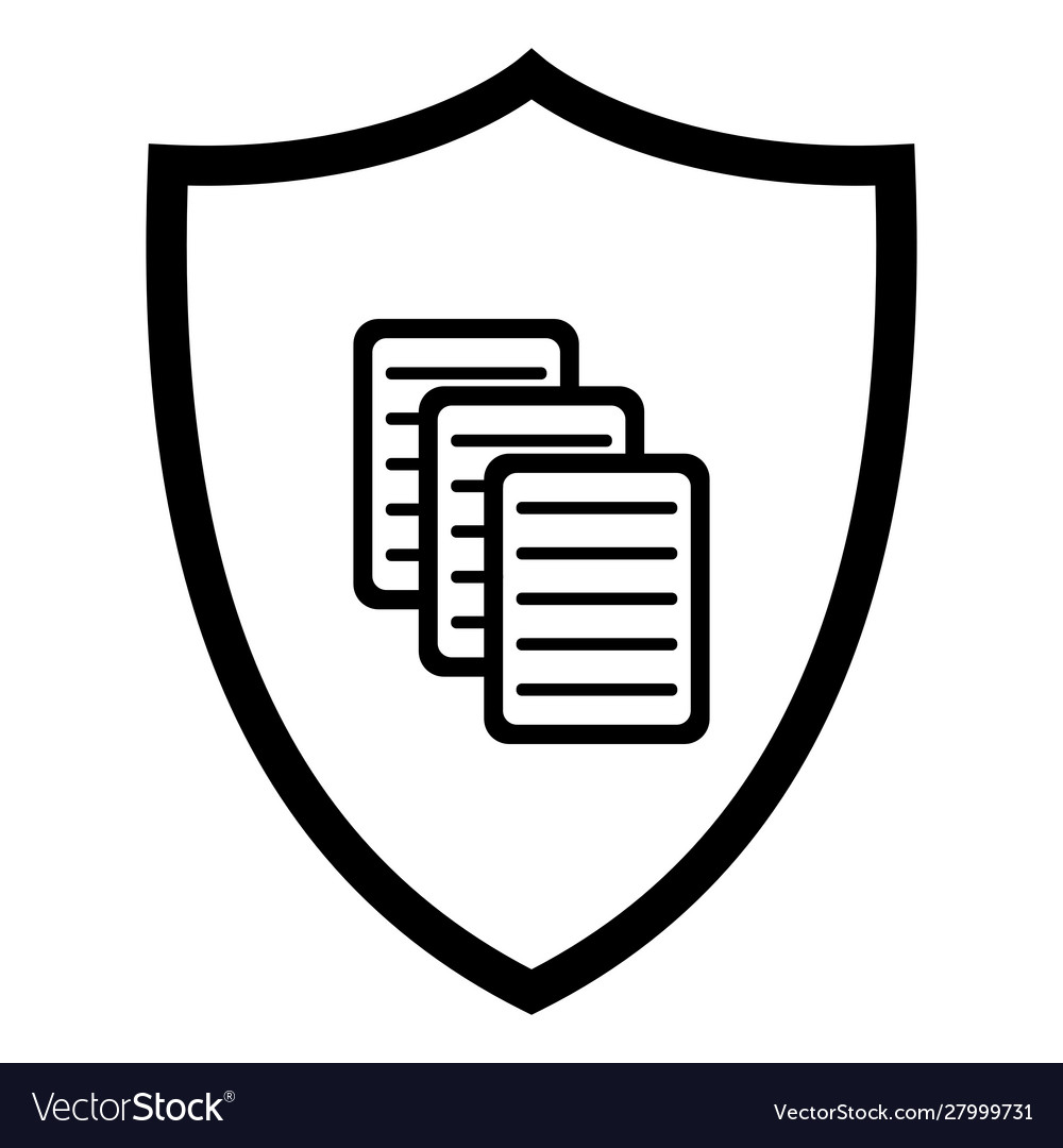 Document and shield