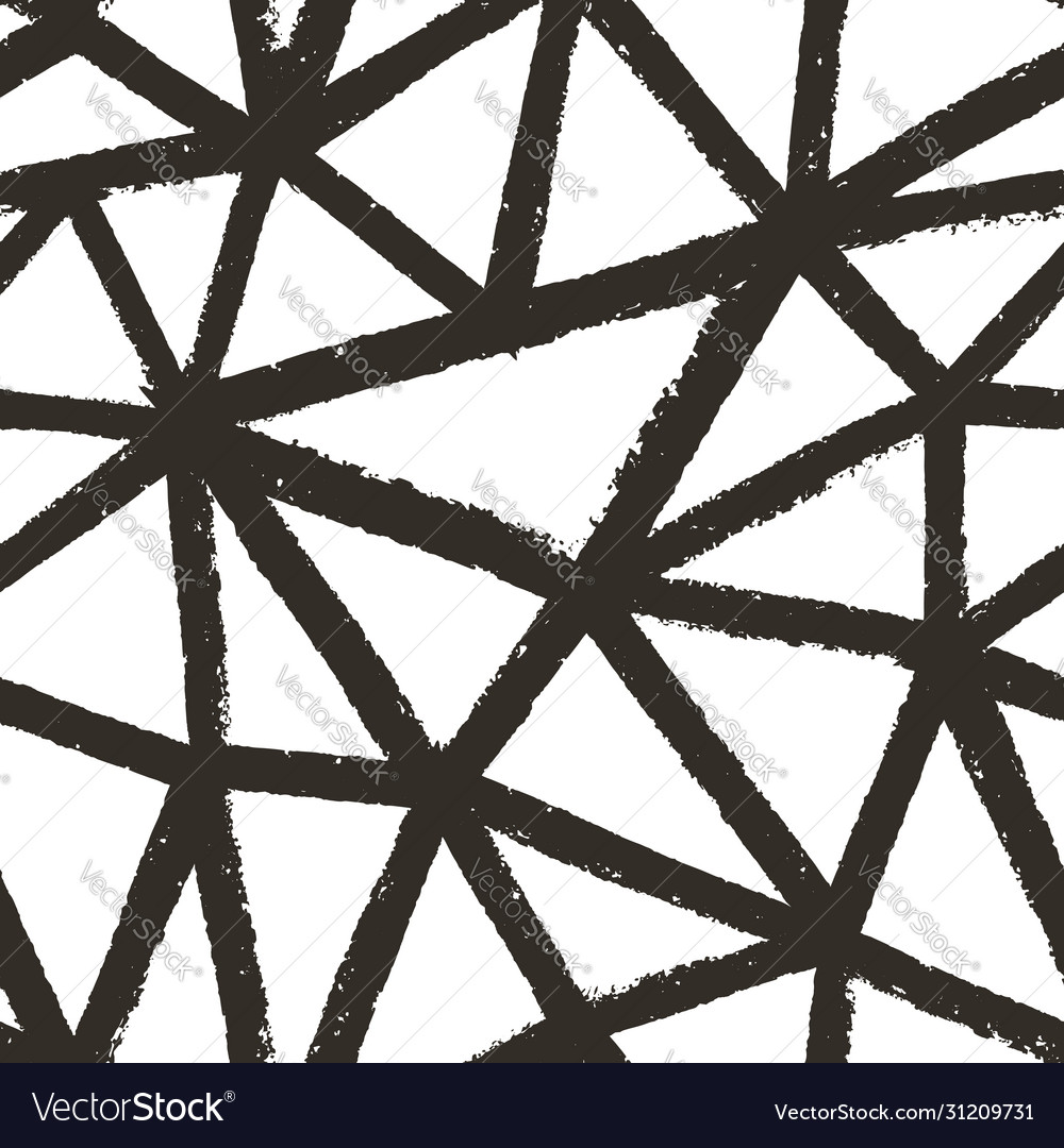 Polygonal Black & White Pattern
