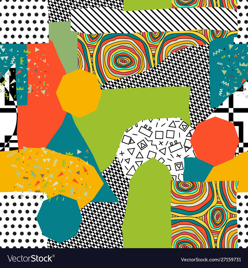 Retro Geometric Pattern