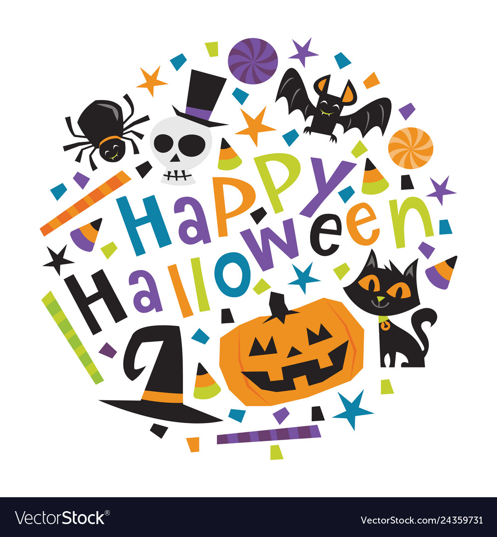 Retro Halloween Phrase - Trick or Treat