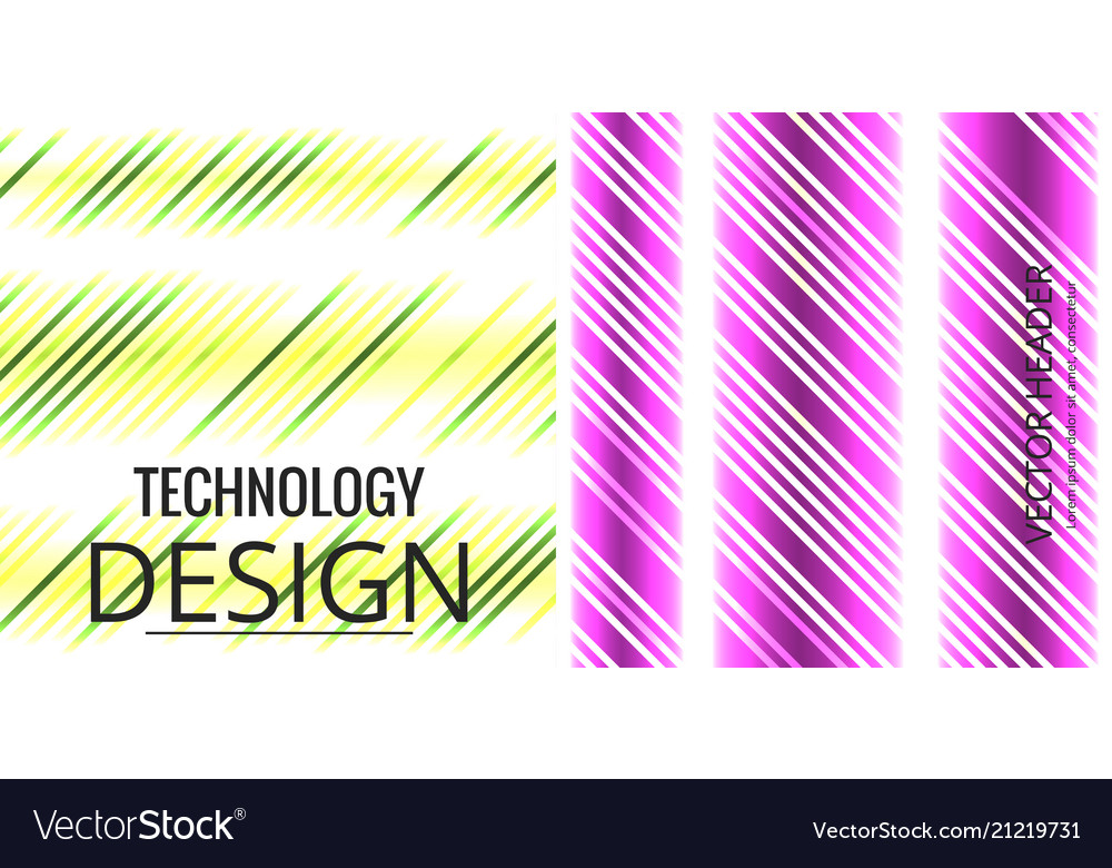 Set of geometric pattern abstract background
