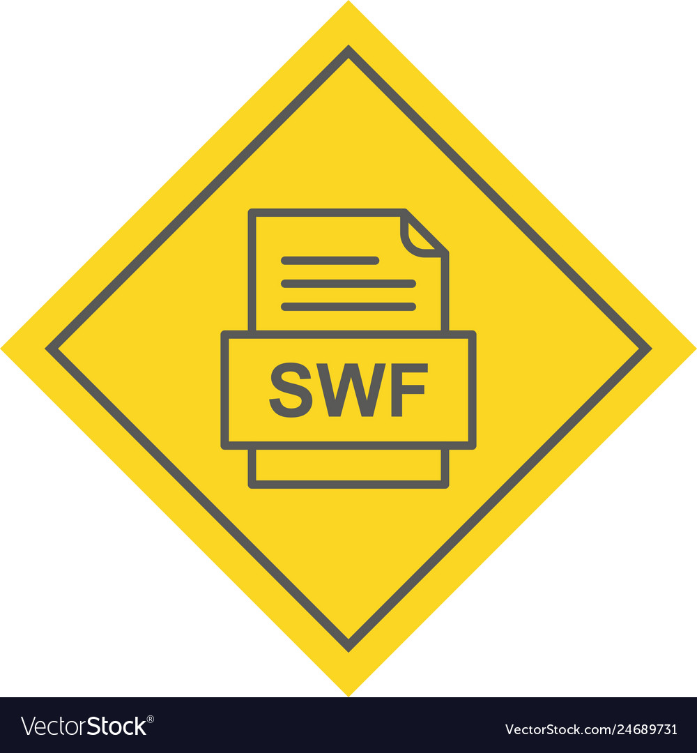 Swf file document icon