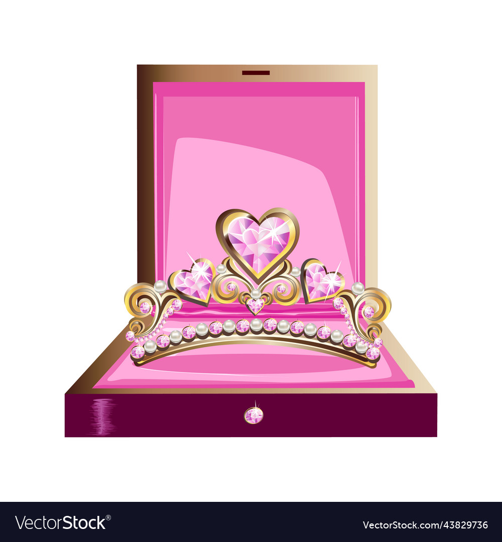 Princess jewels Royalty Free Vector Image - VectorStock