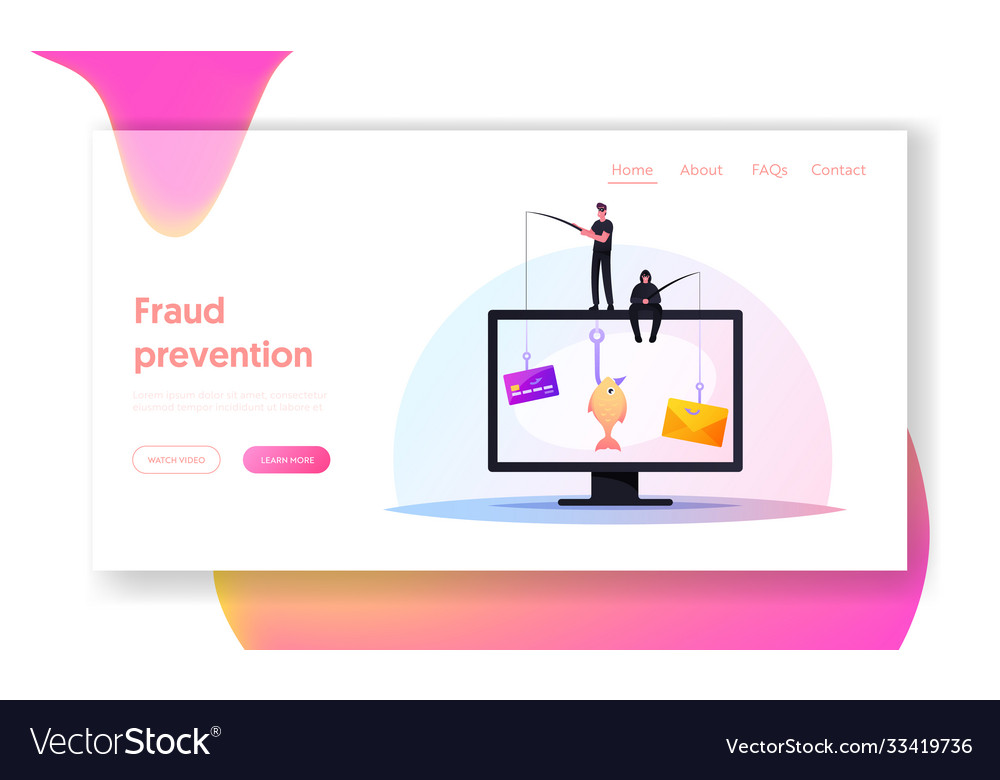 Tiny hackers hacking credit card or personal data vector image Tiny hackers hacking credit card or personal data