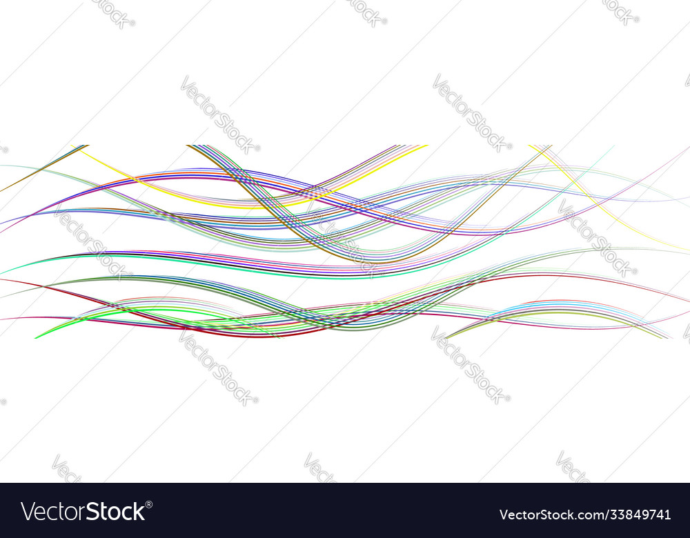 Abstract background wavy intertwining lines