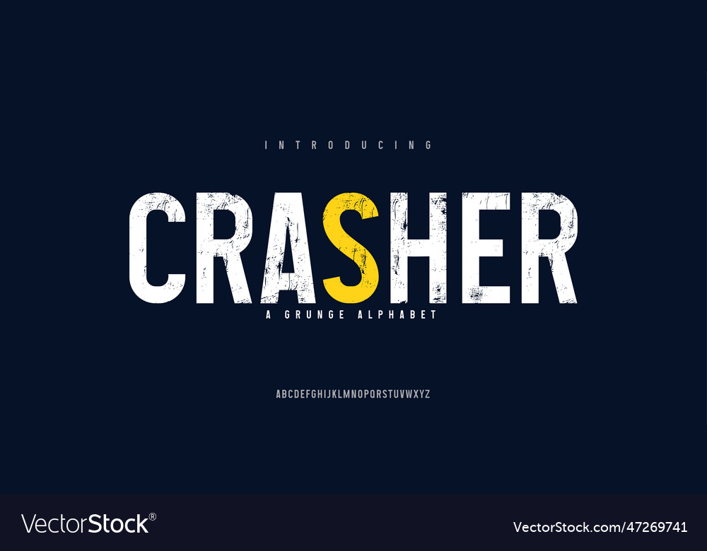 Abstract modern and minimal font elegant