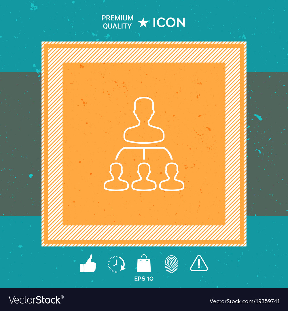 Hierarchy - line icon