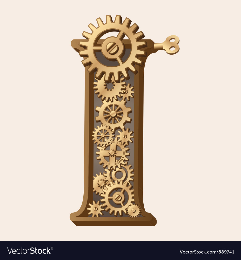 Mechanical Alphabet Chart