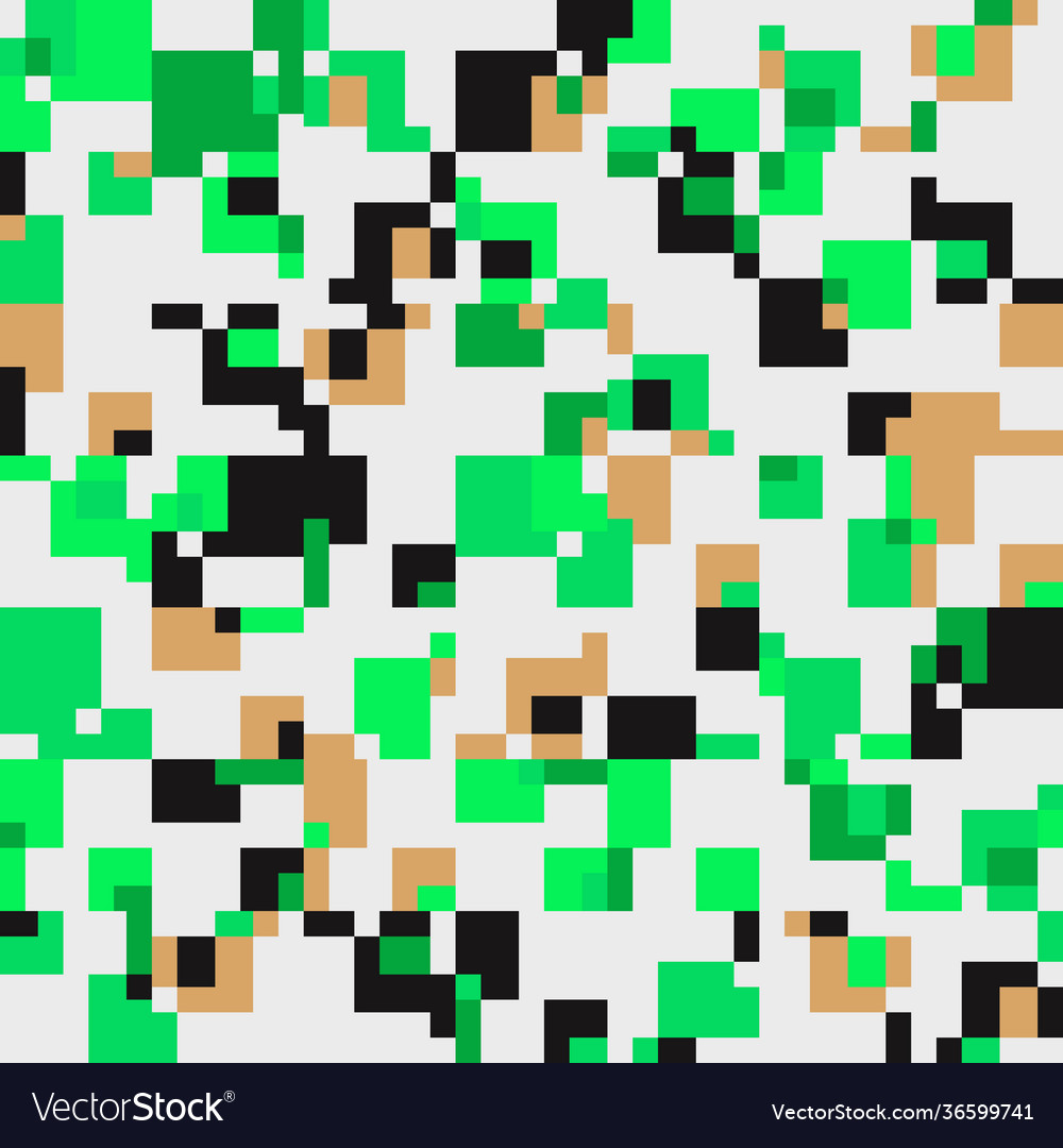 Mosaic abstract pattern design vector image Mosaic abstract pattern design
