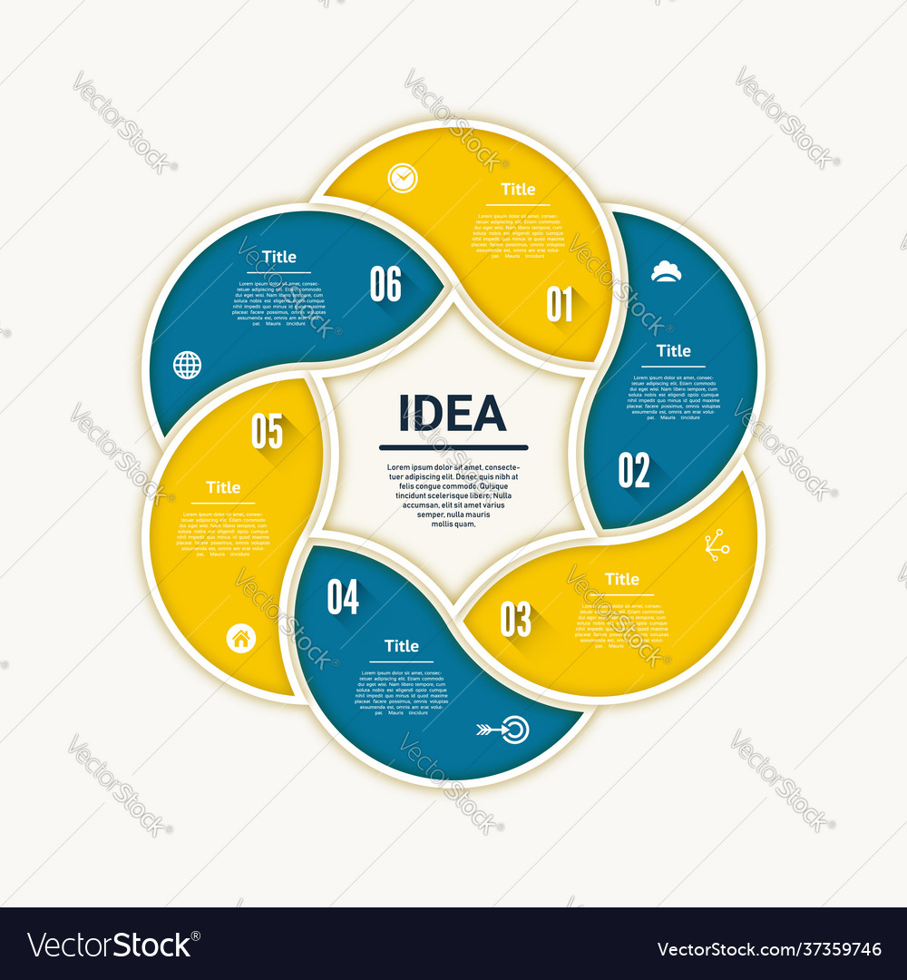 Progress background template for diagram graph vector image Progress background template for diagram graph