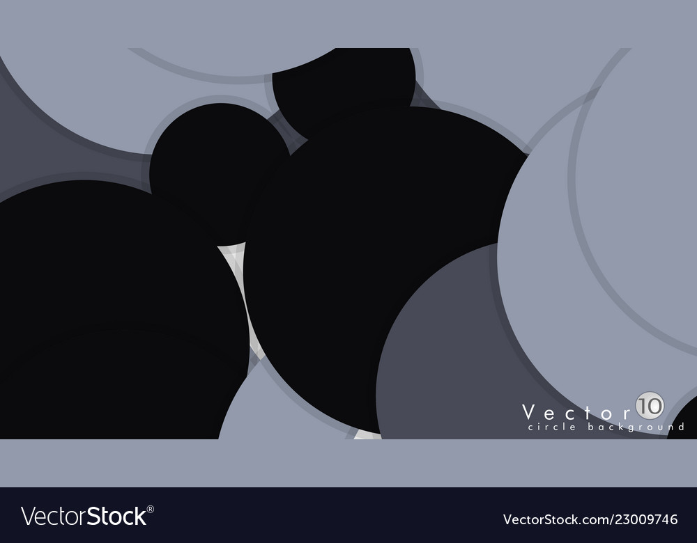 Simple and colorful circles background design vector image Simple and colorful circles background design