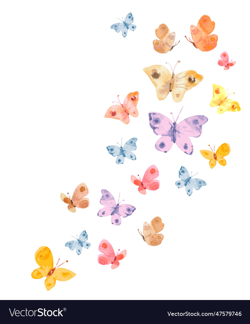 Watercolor Butterfly Painting