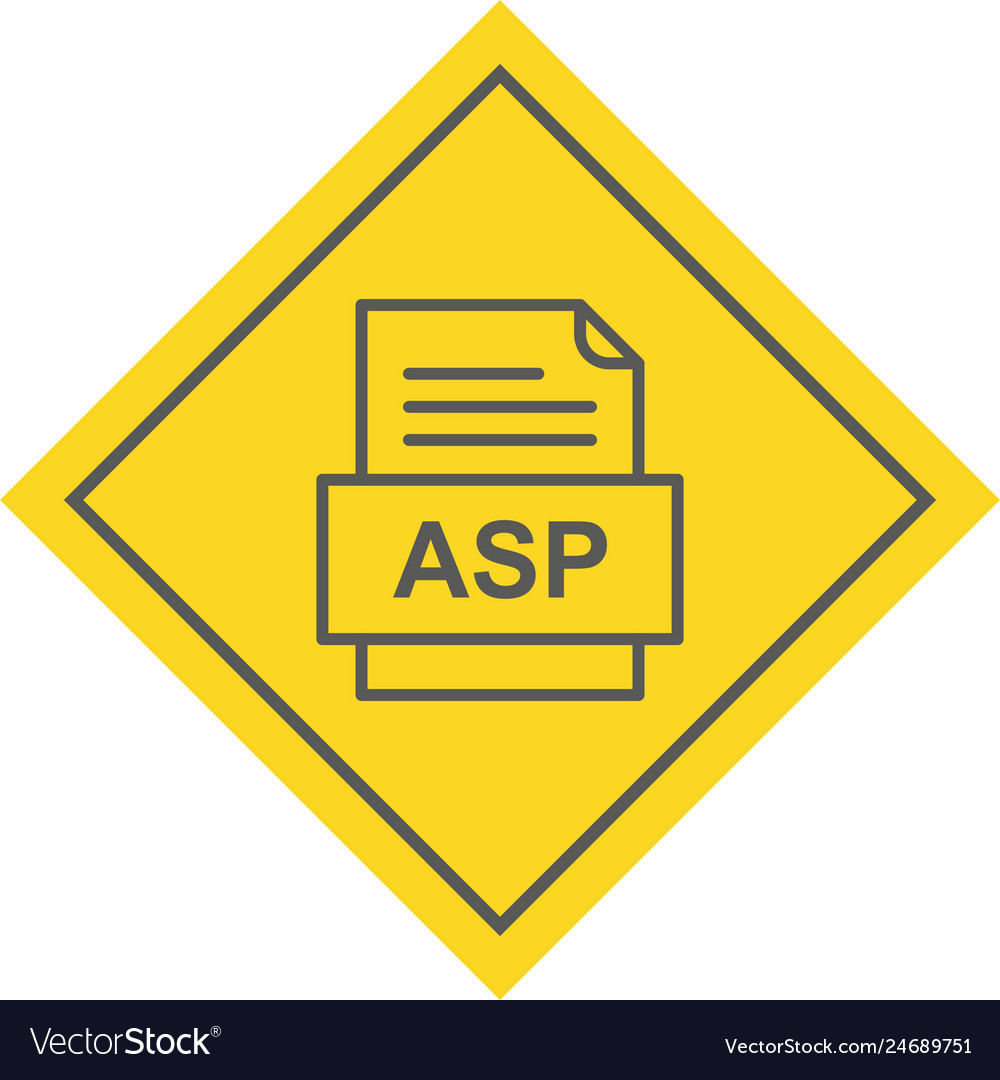 Asp file document icon