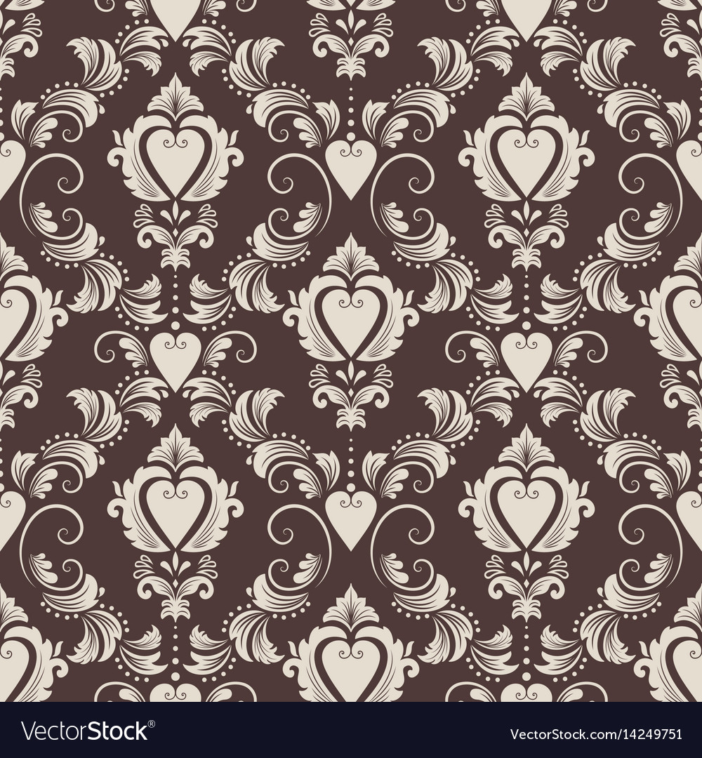 Damask Pattern Background