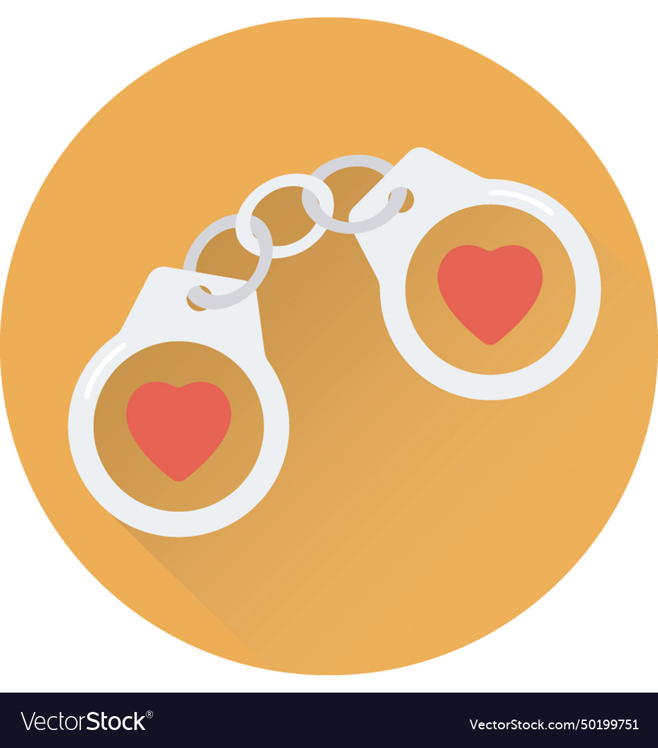 Handcuff icon Royalty Free Vector Image - VectorStock