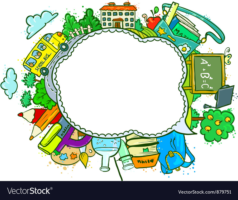 School Royalty Free Vector Image - VectorStock