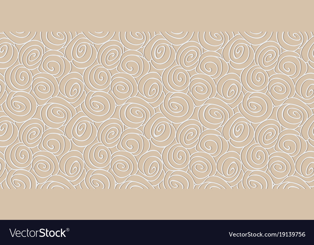 Abstract curls on a light background