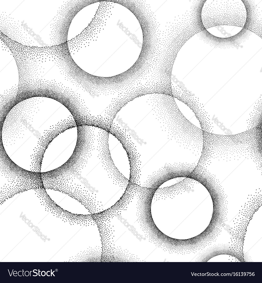 Abstract dot circle pattern spotted bubble texture