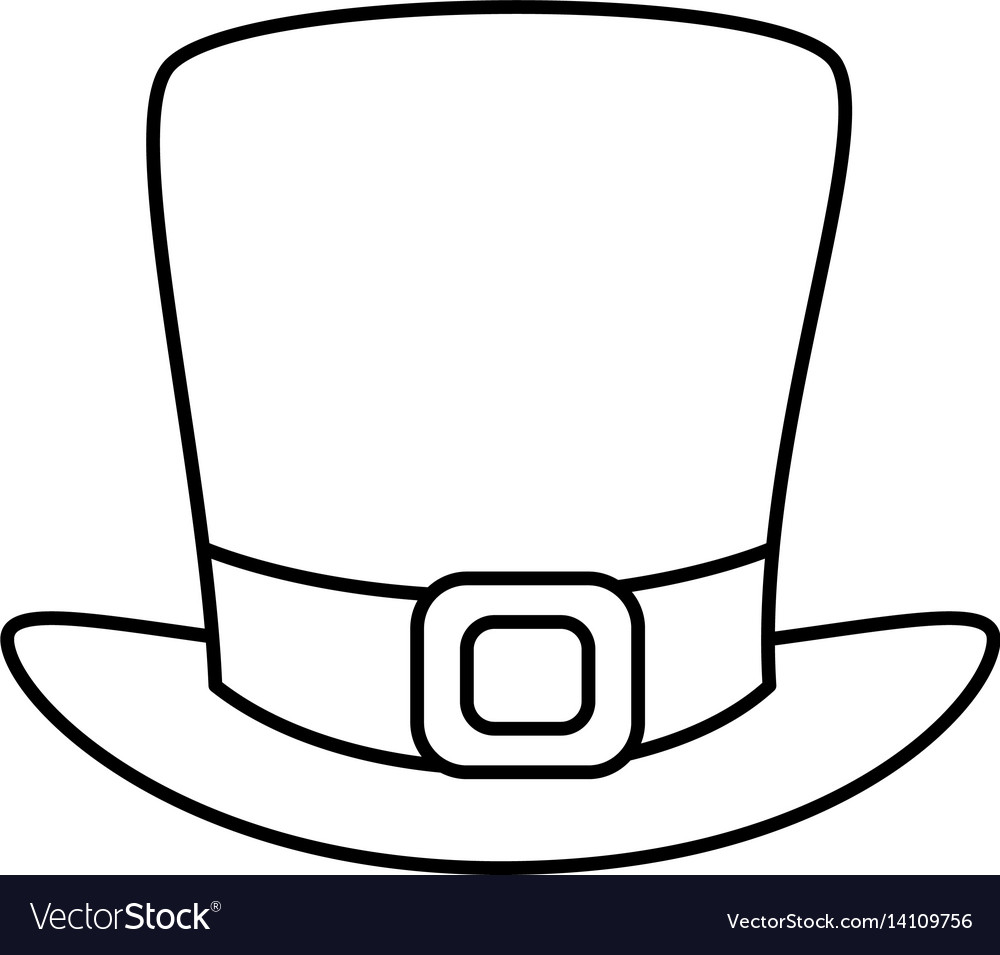 Leprechaun hat isolated icon