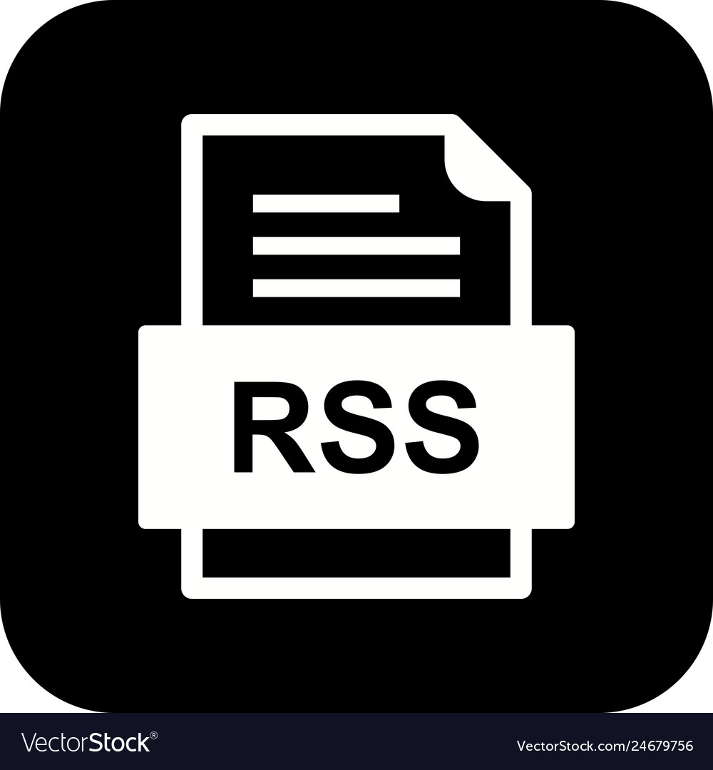 Rss file document icon