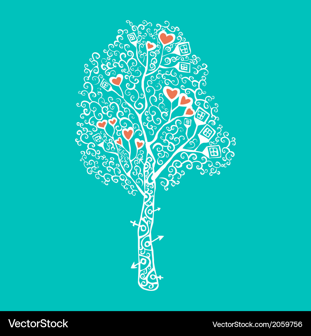 Tree Royalty Free Vector Image - VectorStock