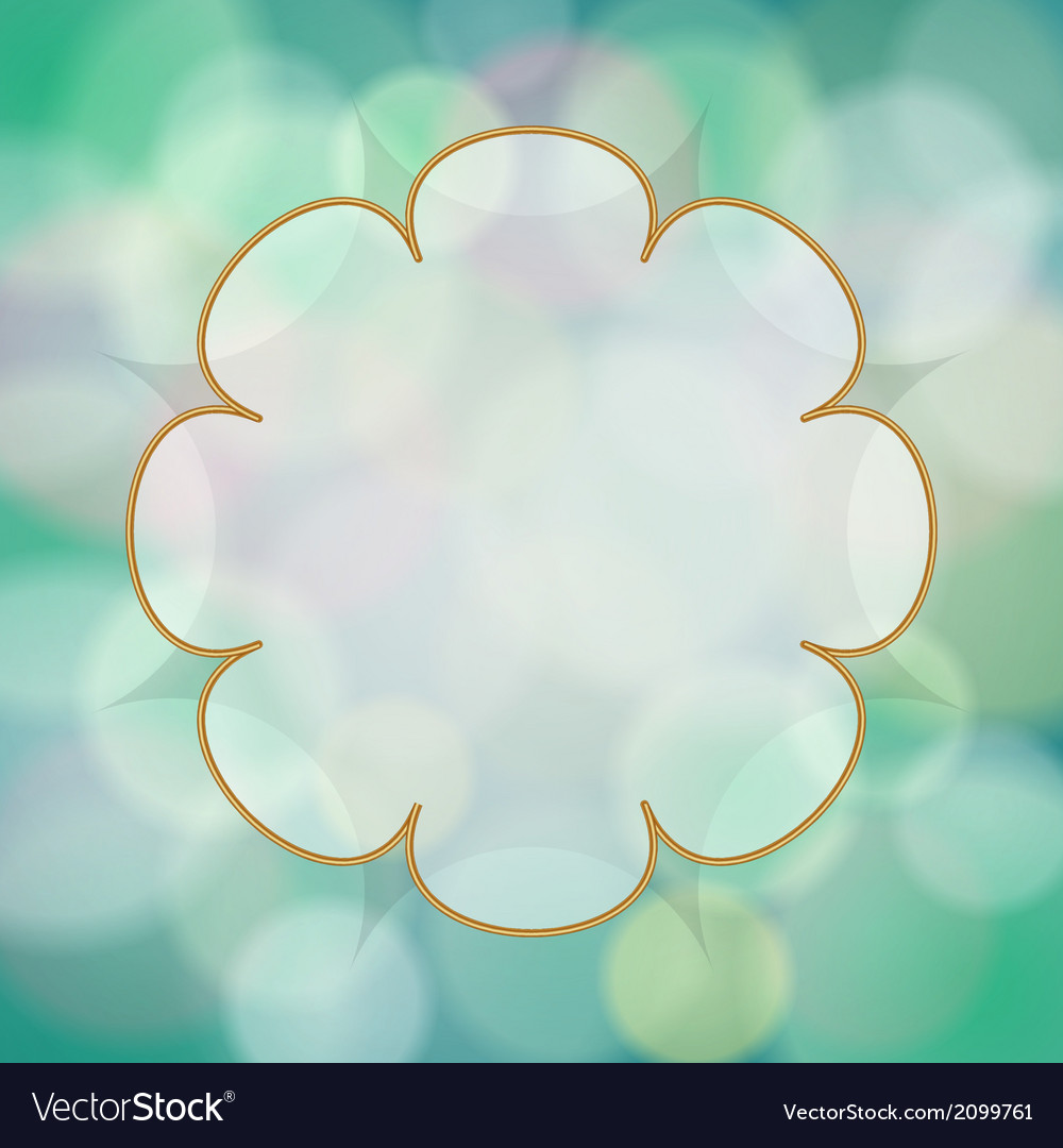 Abstract background with bokeh light effects