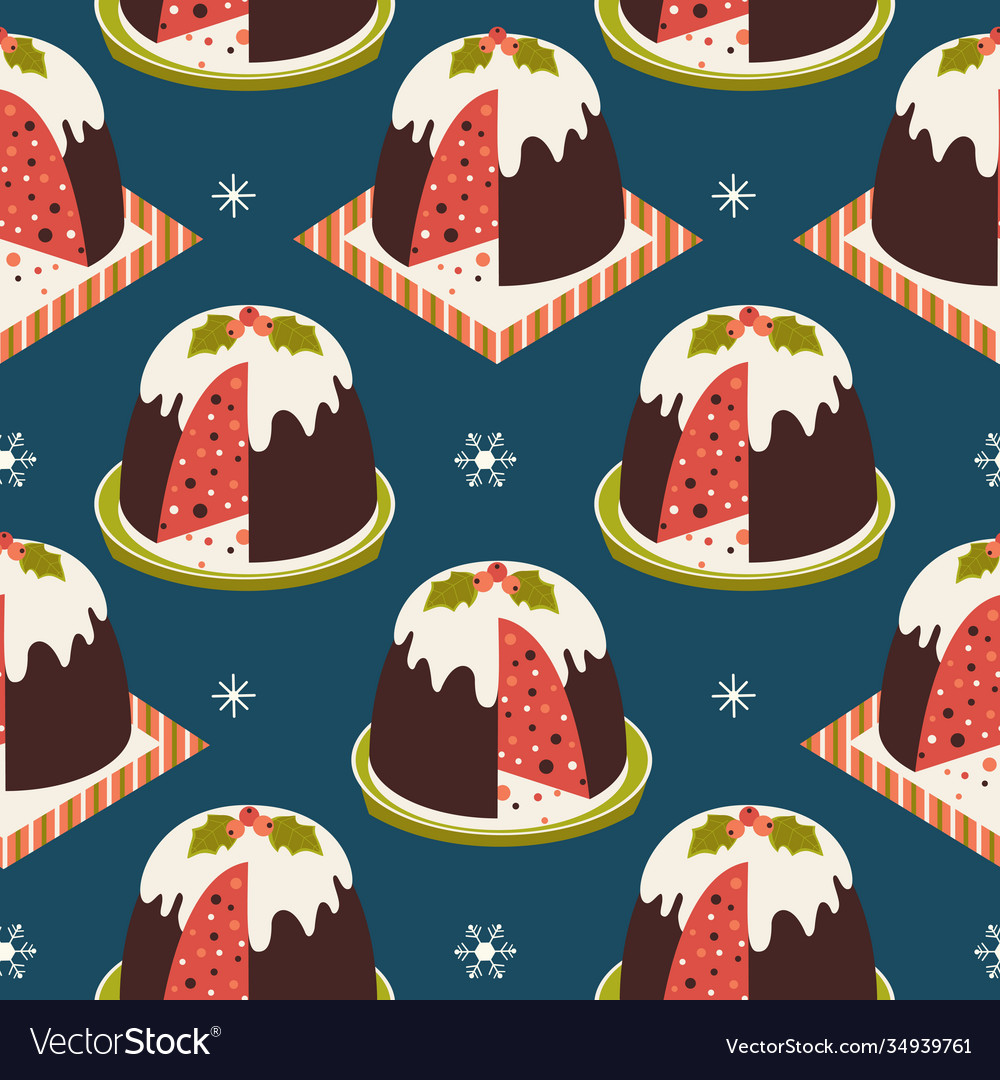 Weihnachtspudding Muster