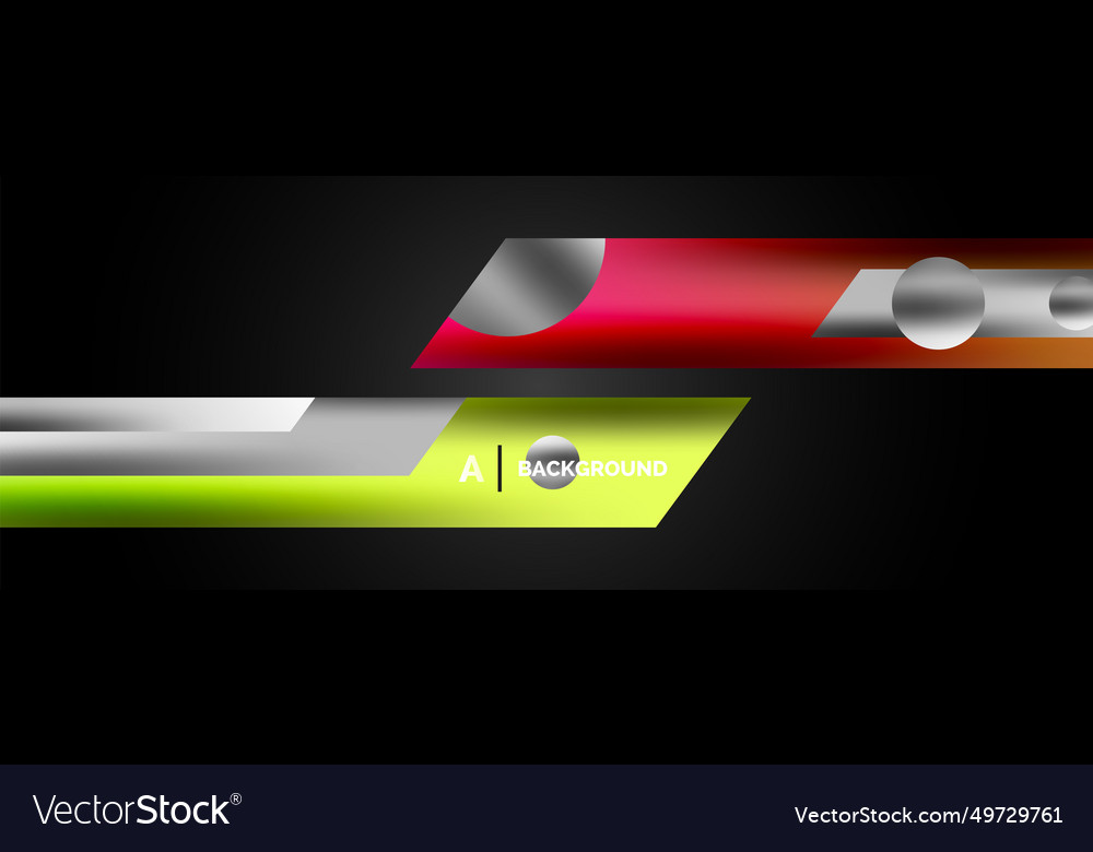 Dynamic lines geometric background vector image Dynamic lines geometric background