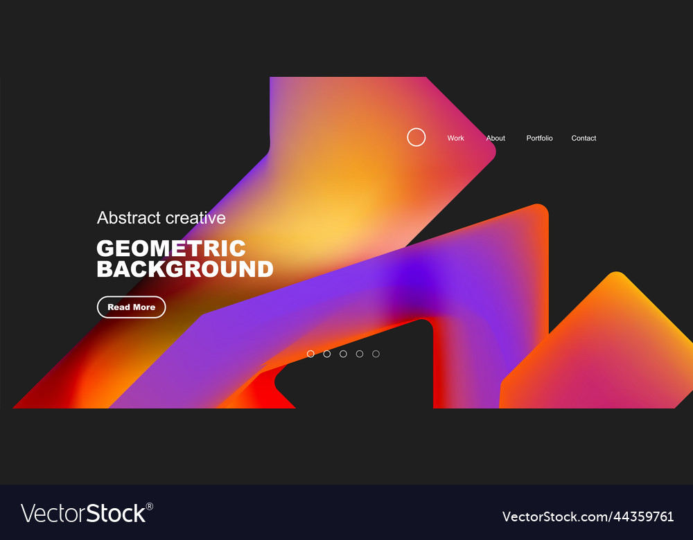 Fluid triangles minimal abstract background Vector Image Fluid triangles minimal abstract background