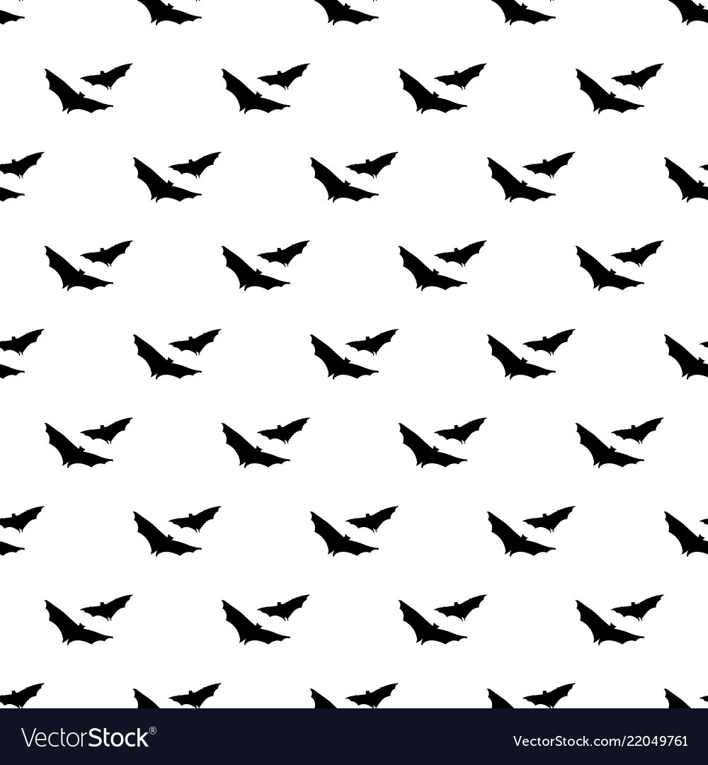 Halloween pattern seamless in simple style vector image Halloween pattern seamless in simple style