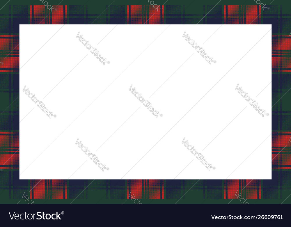 Rectangle frame vintage pattern design template vector image Rectangle frame vintage pattern design template