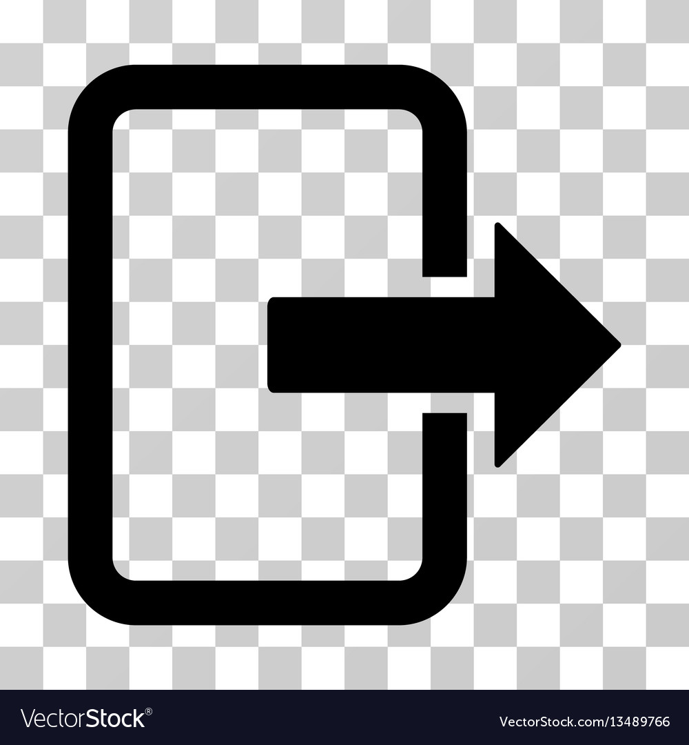 Exit Icon - Open Door