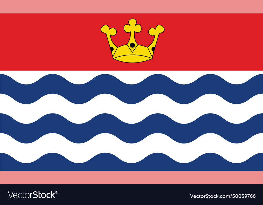 Greater london flag isolated