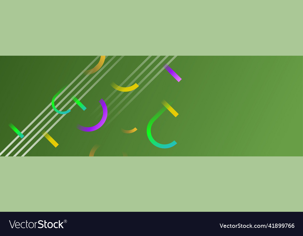 Spark memphis gradient green colorful abstract vector image Spark memphis gradient green colorful abstract