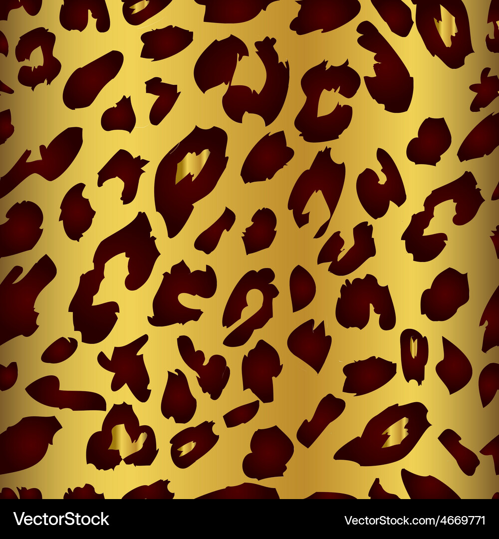 Leopard Skin Pattern - Seamless Texture Royalty Free Vector