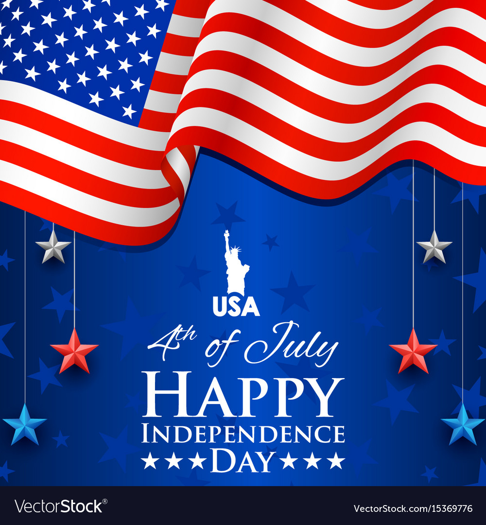 4th of july independence day of america background