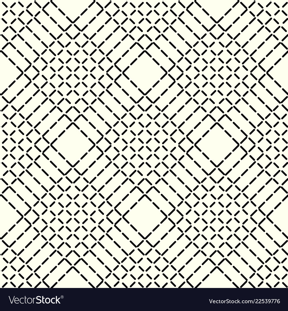Abstract geometric pattern with lines rhombuses vector image Abstract geometric pattern with lines rhombuses