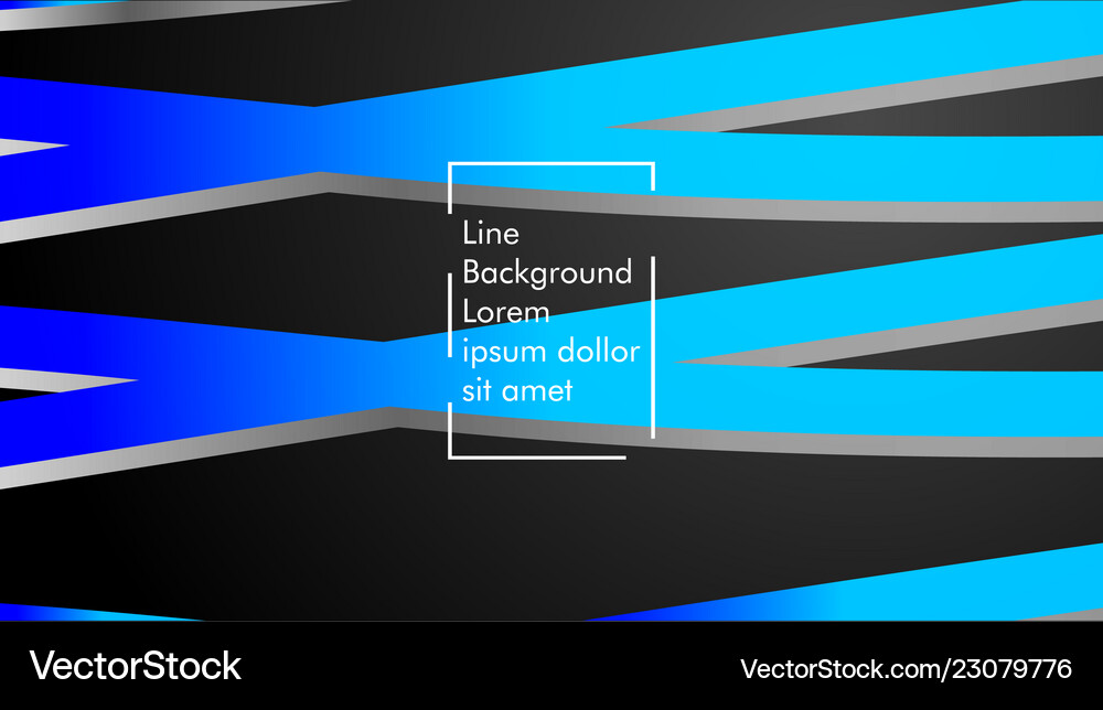 Abstract wave background with blue gradient Vector Image